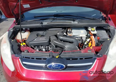 2013 Ford C-Max Hybrid Sel from USA, damaged, VIN 1FADP5BU0DL513771